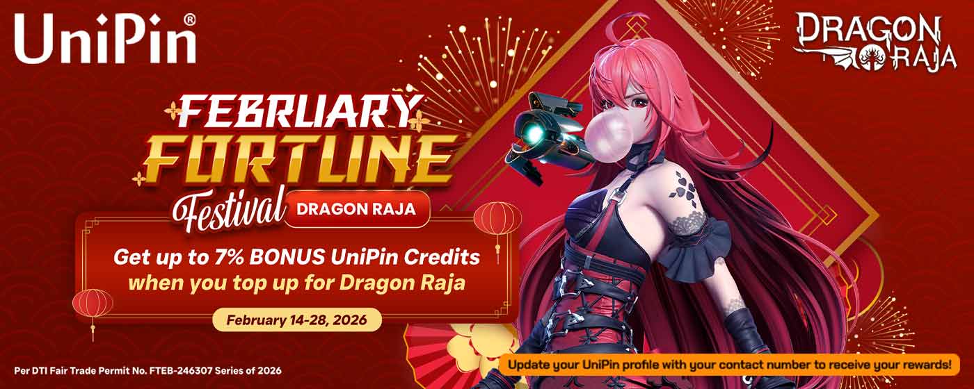 February Fortune Festival Dragon Raja (PH)